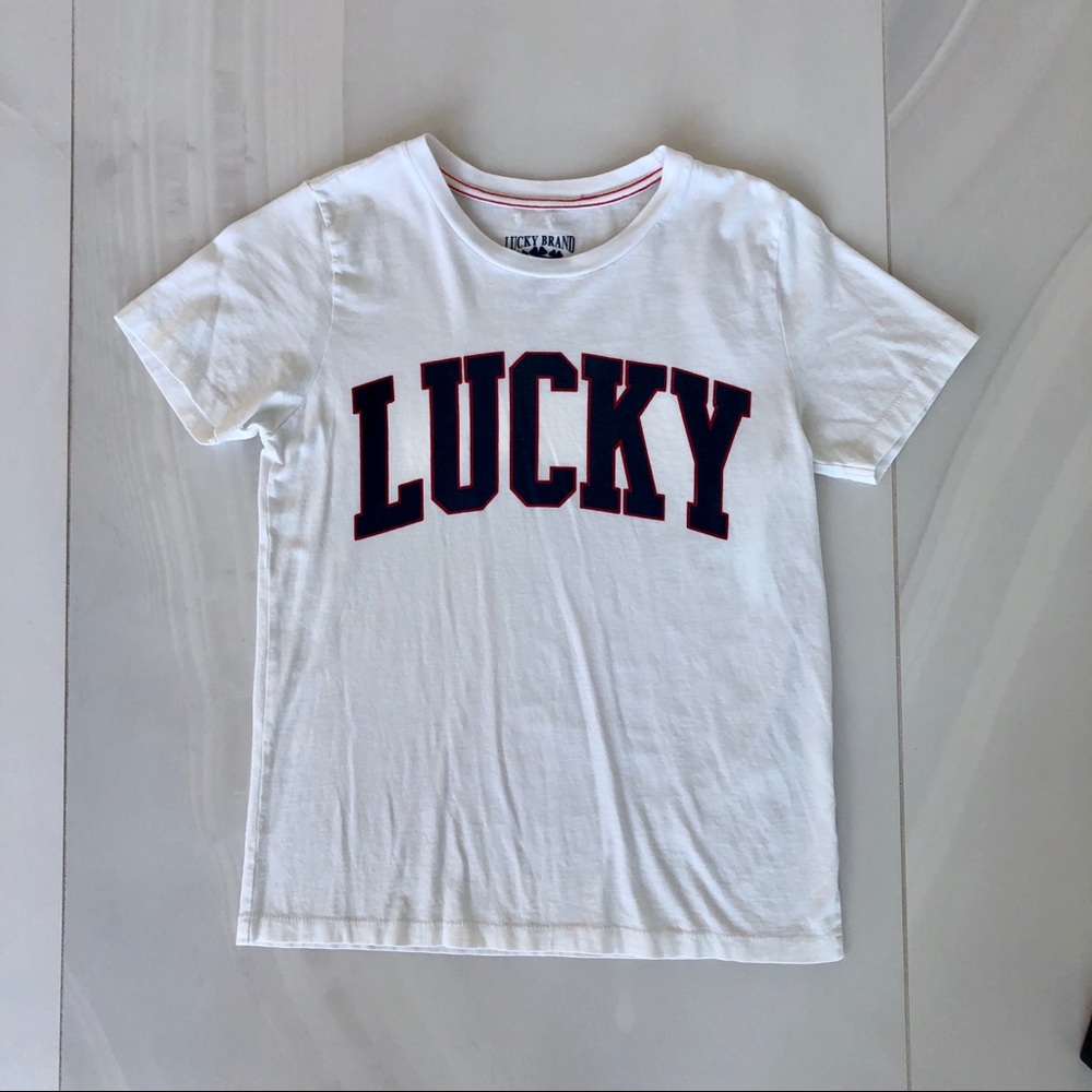 Lucky Brand Shirt with Lucky Logo